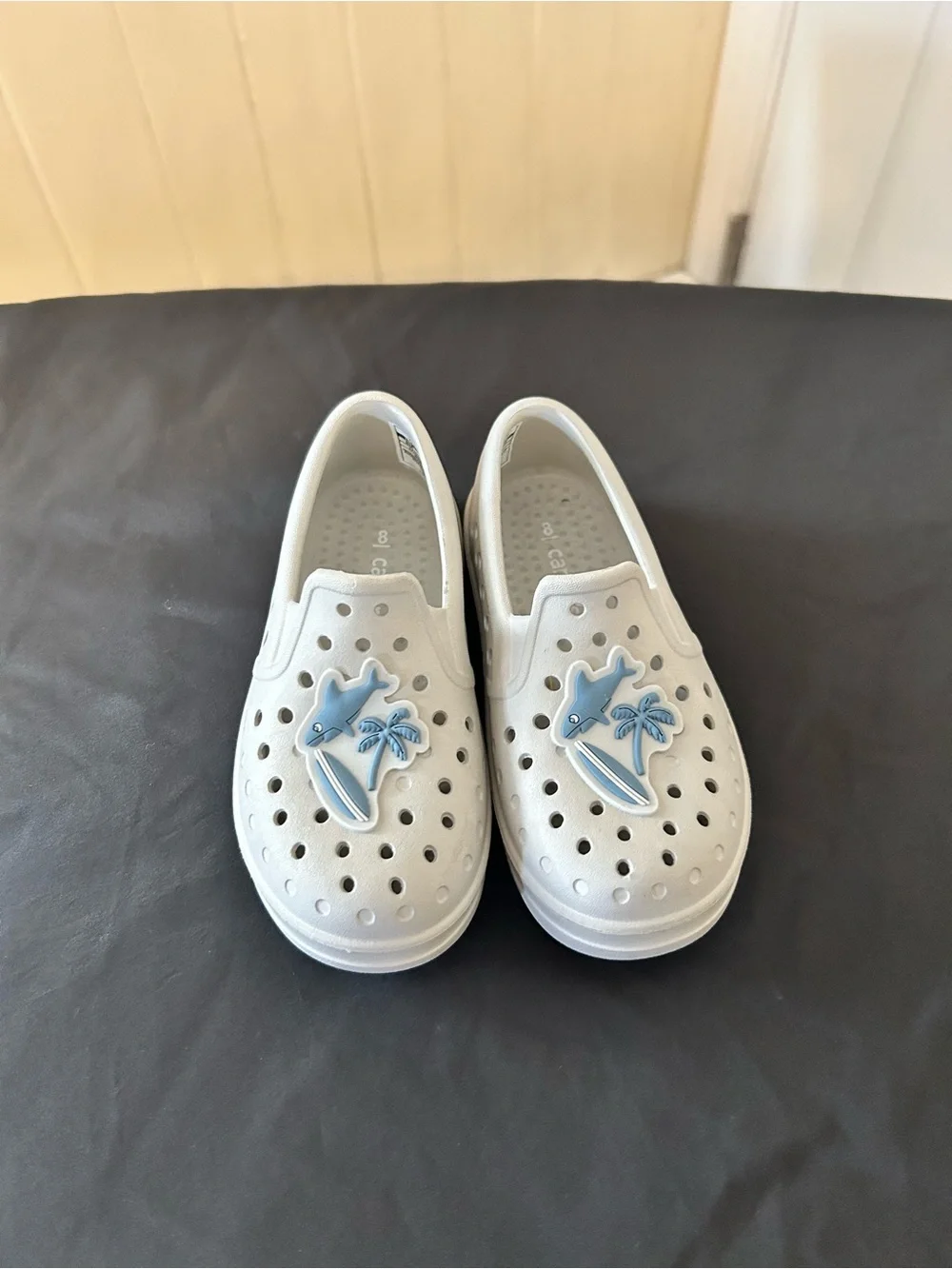 NWT Carter's Sandee Shark Toddler Water Shoes Size 8M